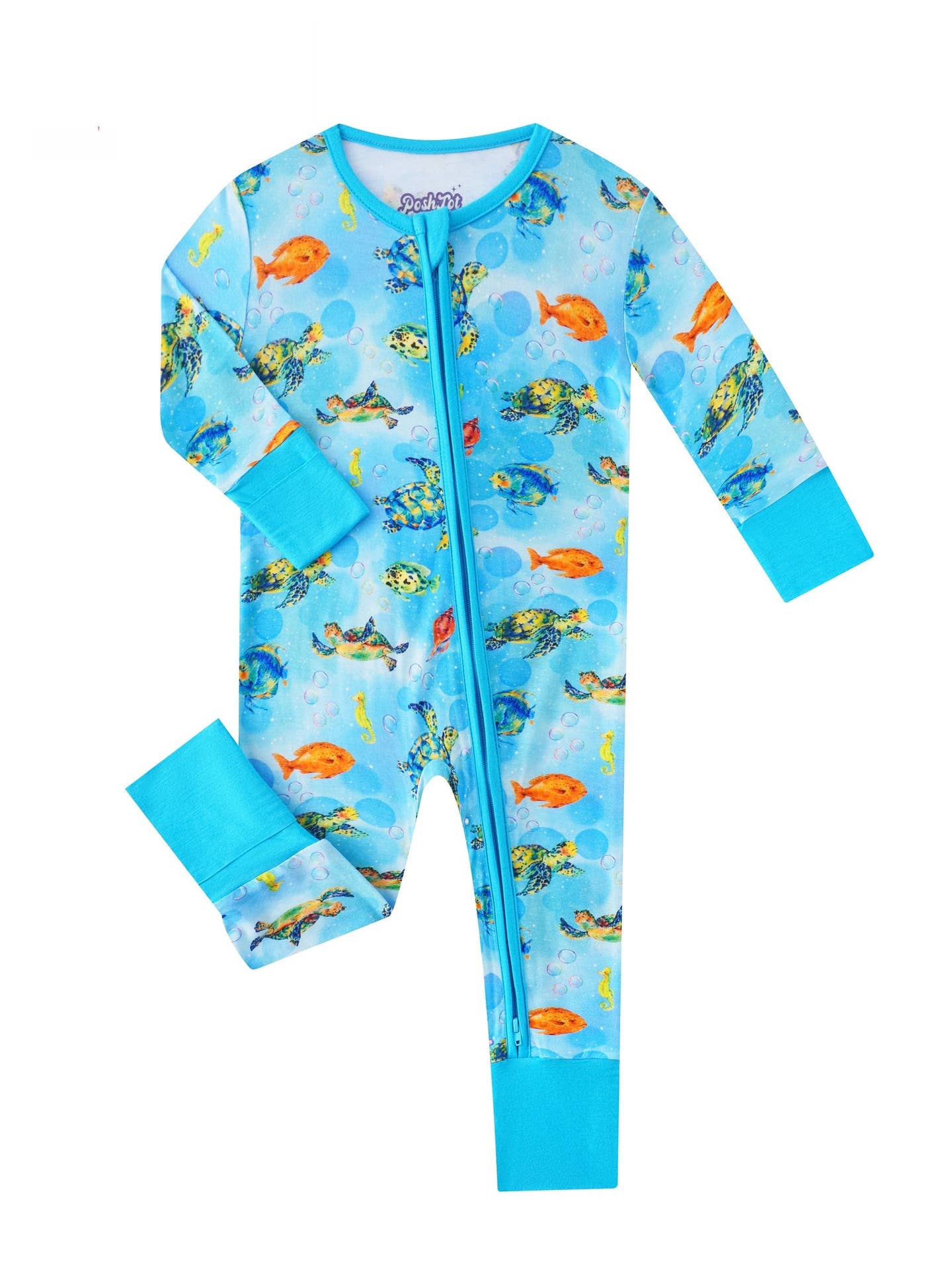 Sea Turtle Bamboo Zippy