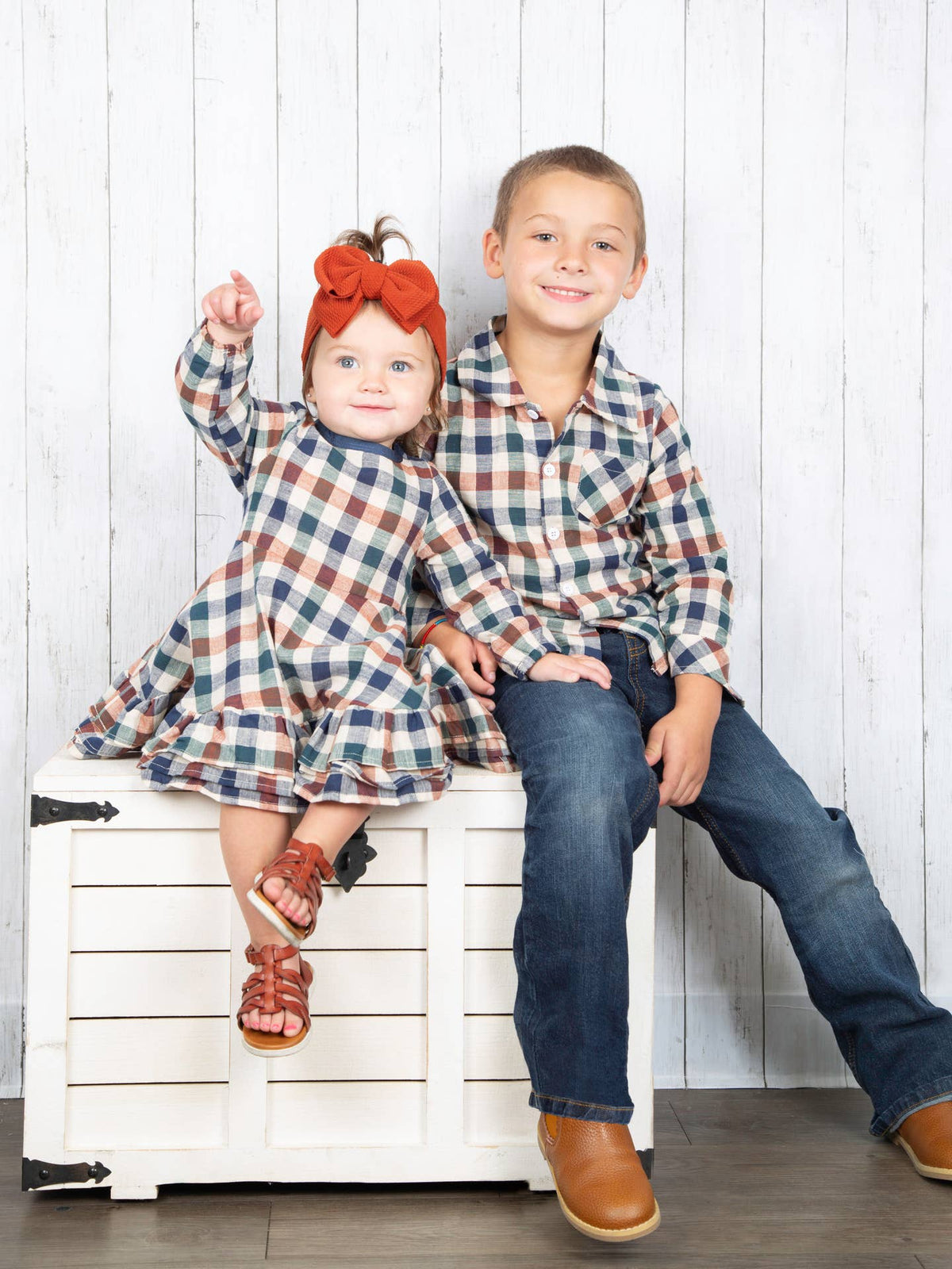 Fall Plaid Button Down