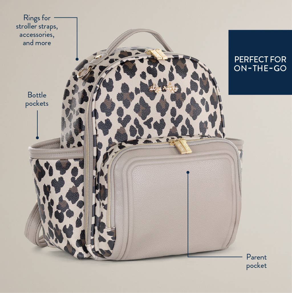 Leopard Itzy Mini Plus™ Diaper Bag