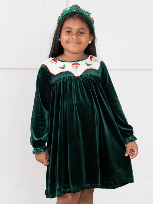 Velvet Holly Jolly Dress