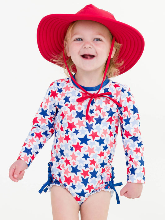 Girls Star-Spangled One Piece