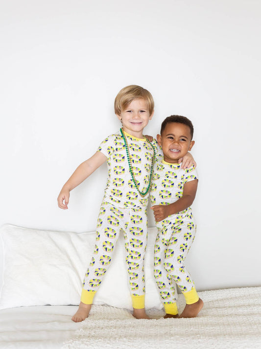 Mardi Gras King Cake PJ Set