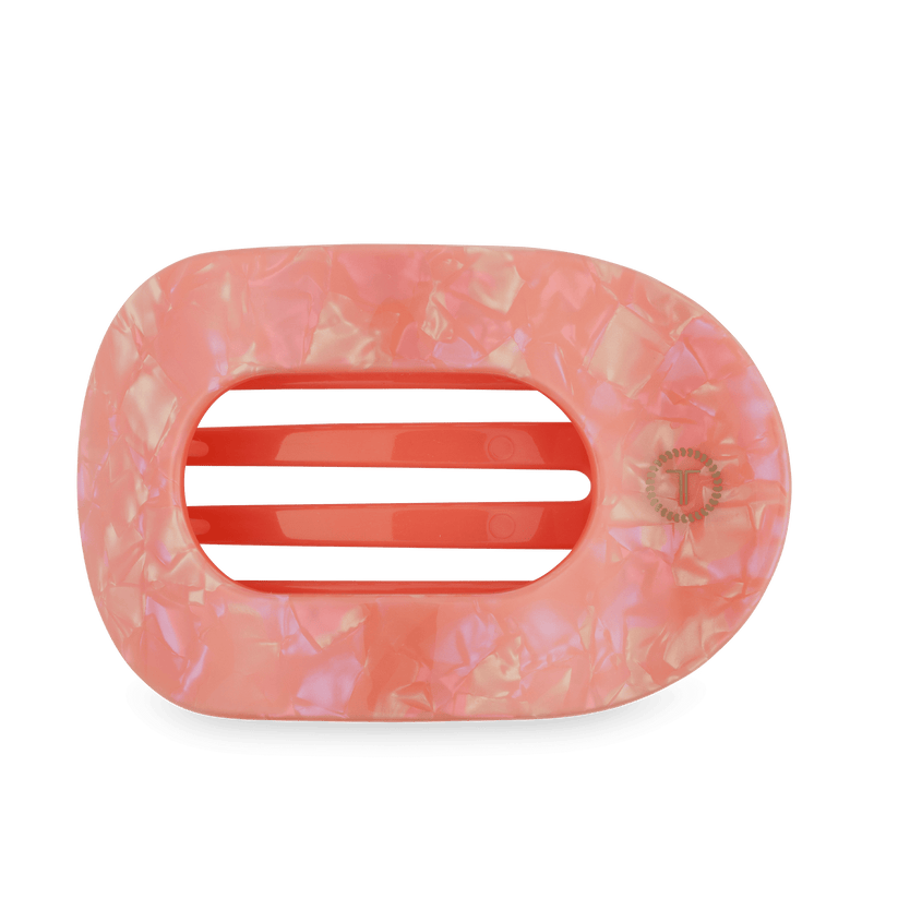 Large Flat Round Hair Clip