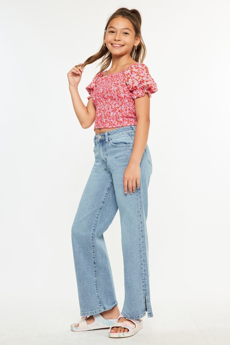 Aurora High Rise Wide Jeans