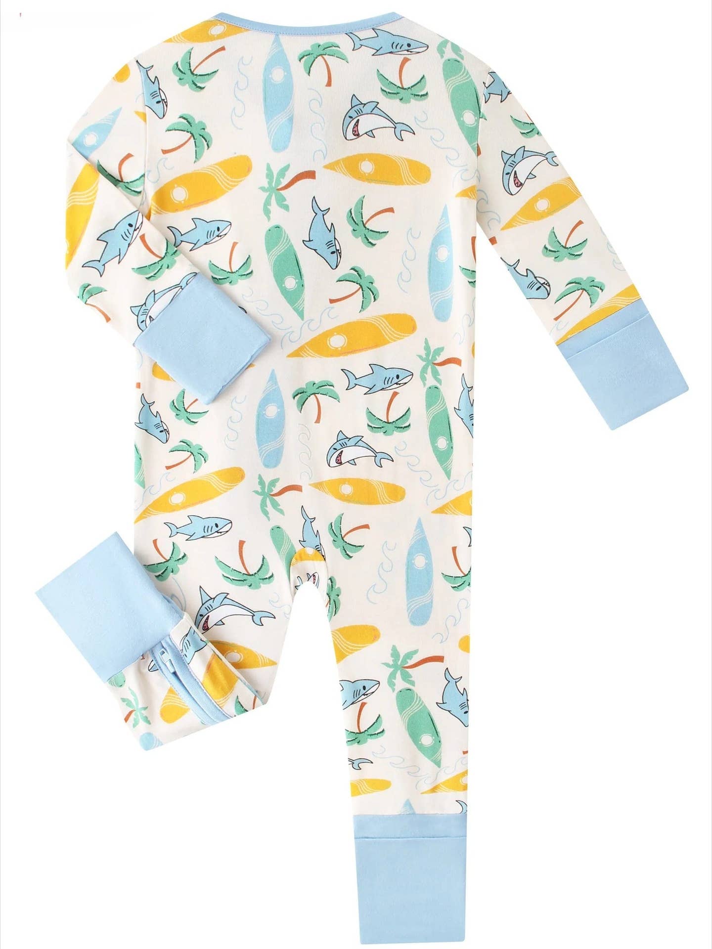 Surf's Up Bamboo Zippy