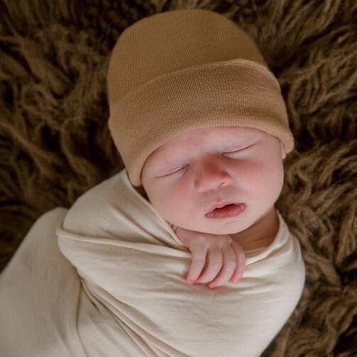 Solid Newborn Hospital  Hat