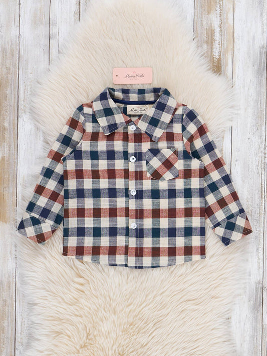 Fall Plaid Button Down