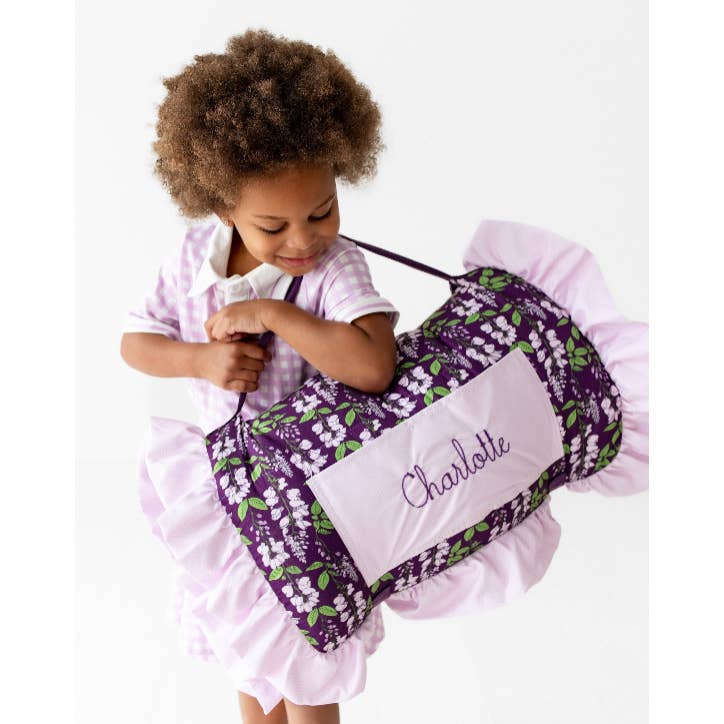 Wisteria Ruffle Nap Mat