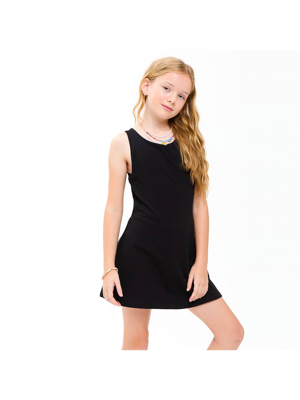 Cross Strap Mini Dress