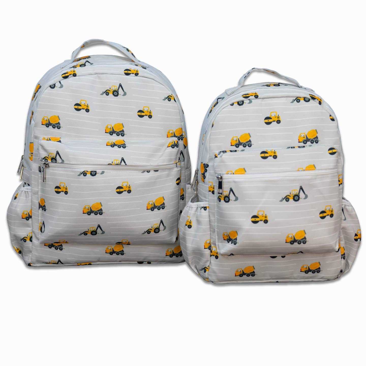 Striped Construction Backpack