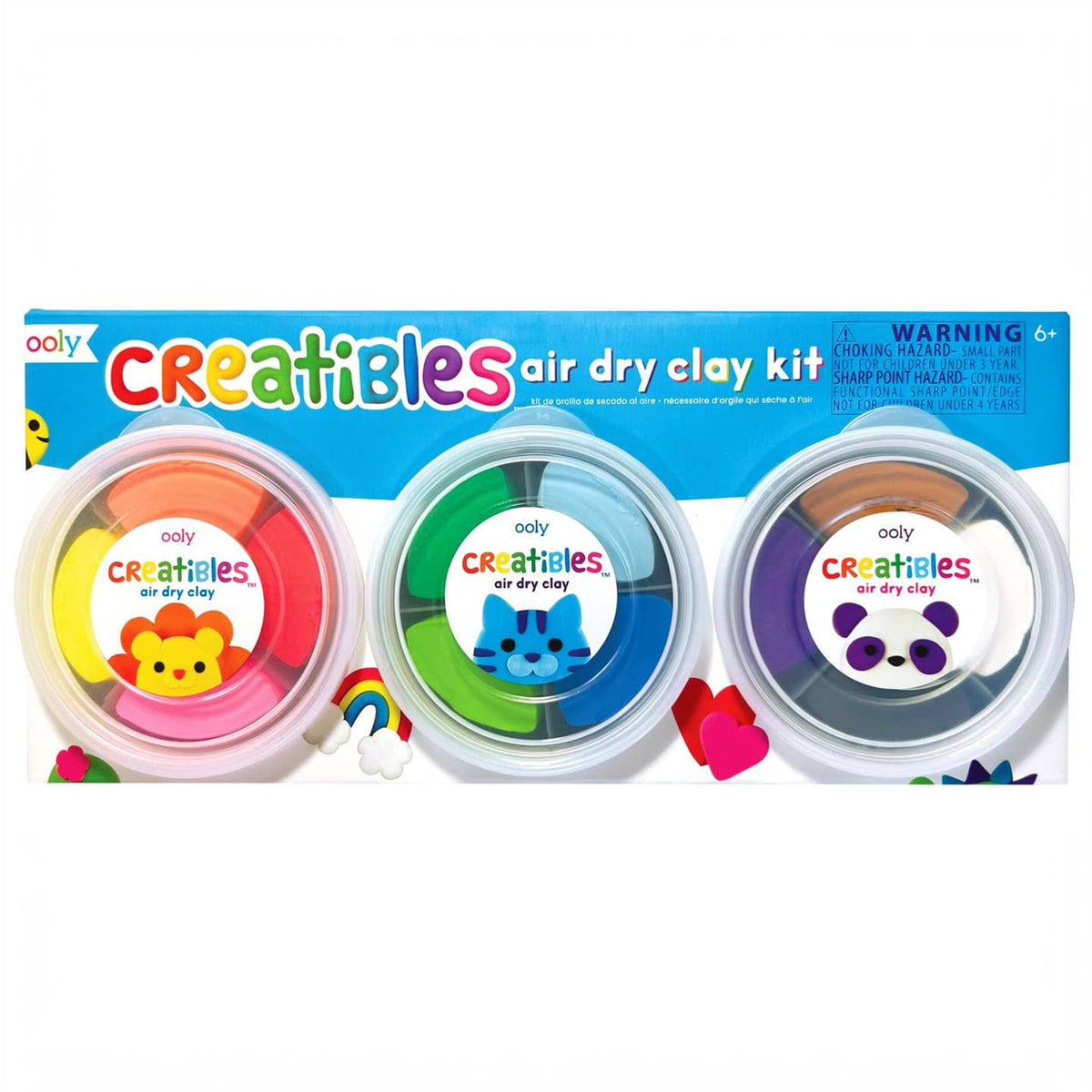 Creatibles 12pc Air Dry Clay Kit