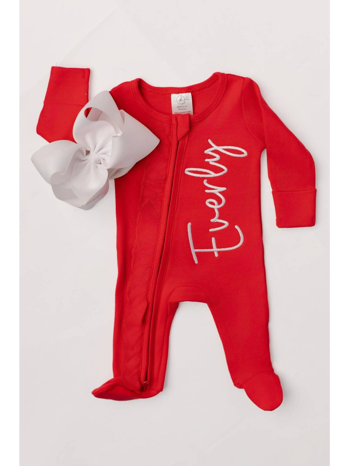 Blank Red Footie