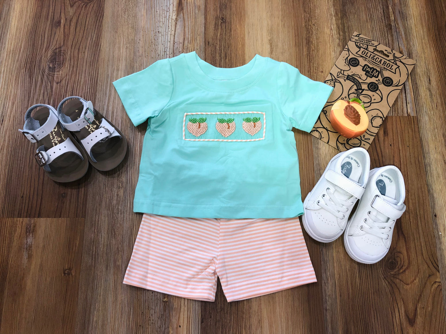 Boy Peach Mint Set