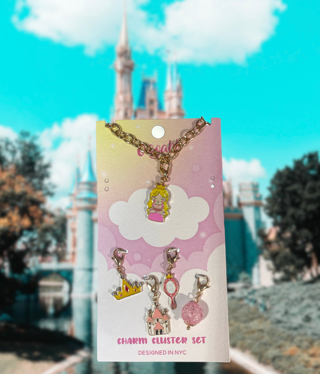 Princess Charm Cluster Set