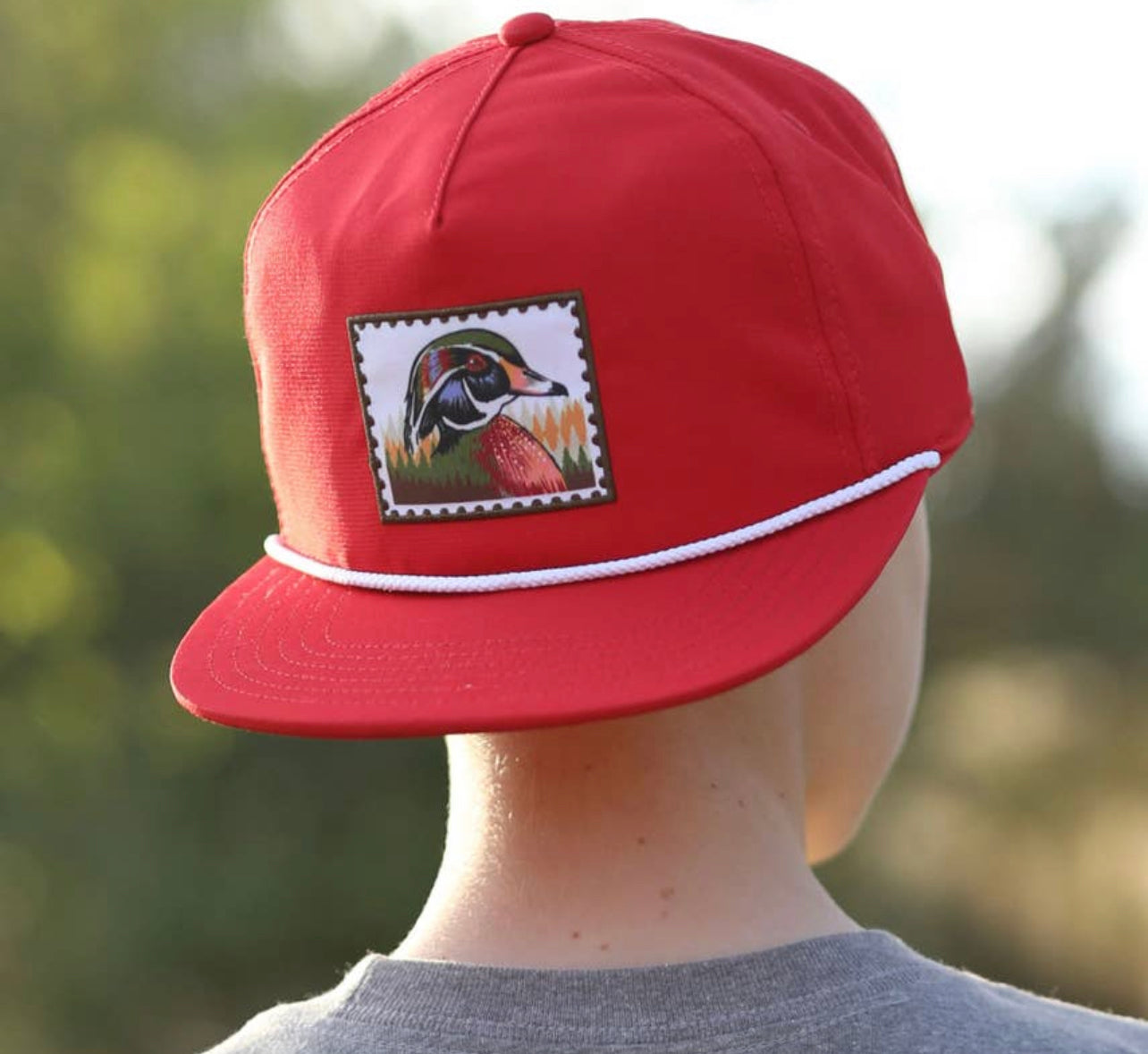 Youth Red Duck Stamp Hat