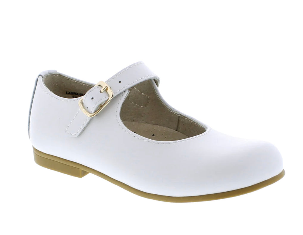 White Laura Shoes