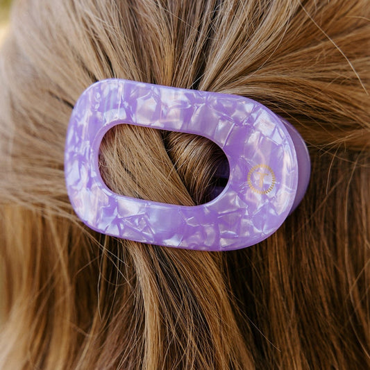 Medium Flat Round Hair Clip