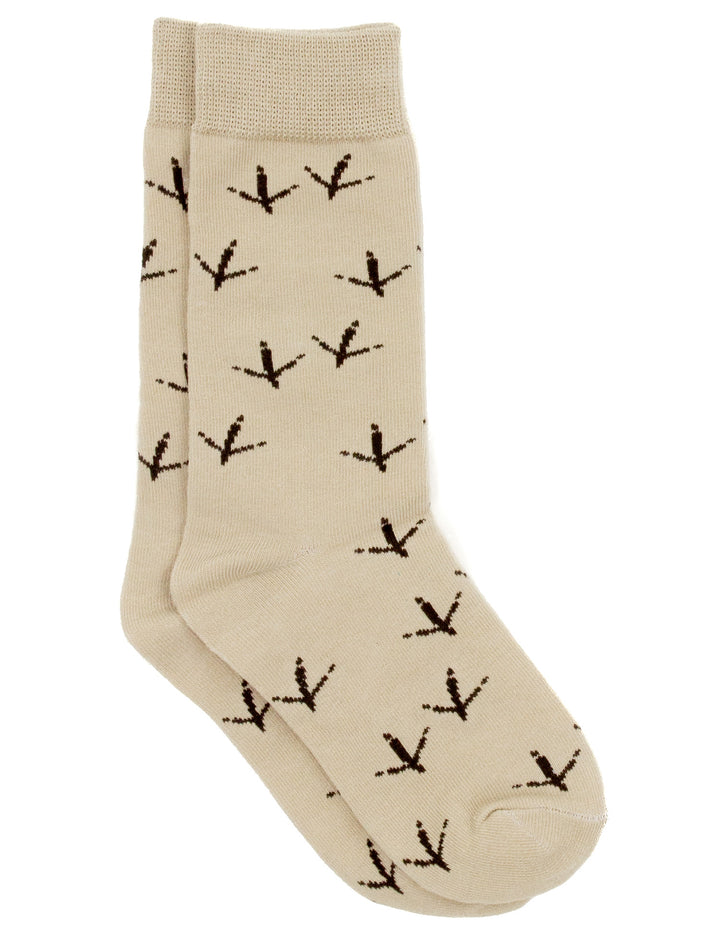 Lucky Duck Turkey Tracks Socks