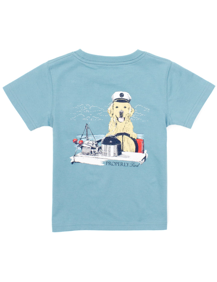 Boys Golden Captain T-Shirt