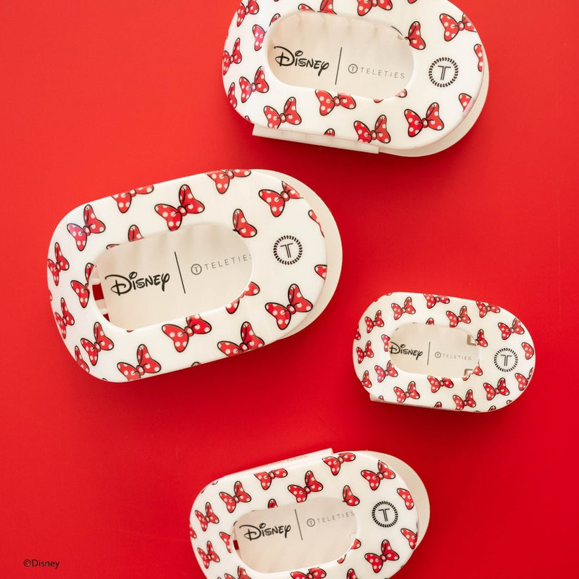 Disney Minnie Mouse Loves Her Bows! Medium Flat Hair Clip