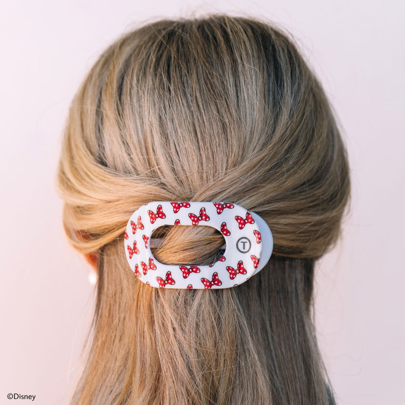 Disney Minnie Mouse Loves Her Bows! Medium Flat Hair Clip