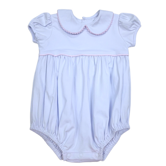 Girls Brady White & Pink Bubble