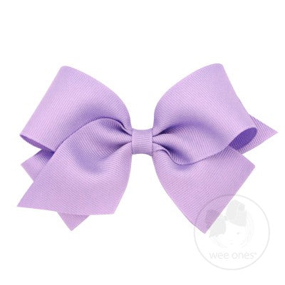 Purple Grosgrain Bows