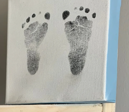 Footprint Canvas Gift Set