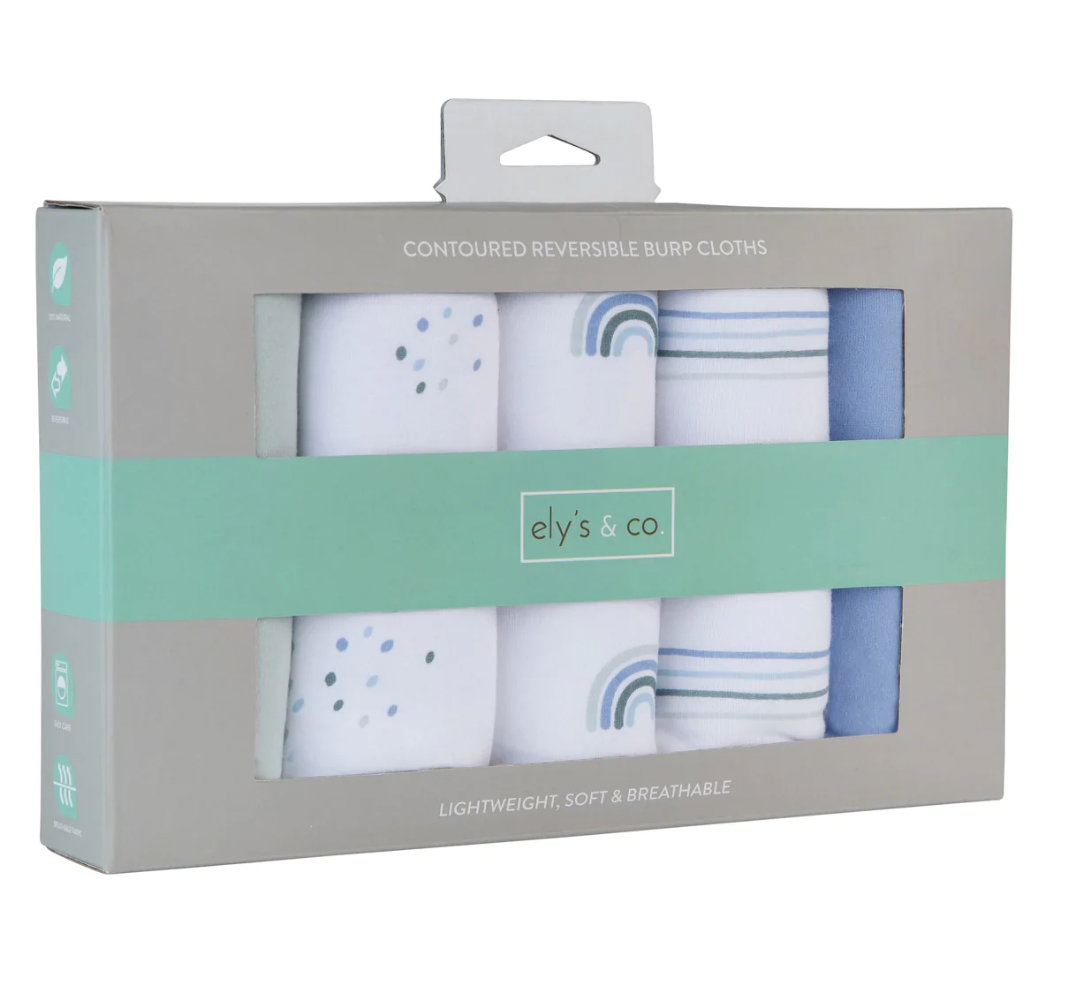 Reversible Burp Cloths