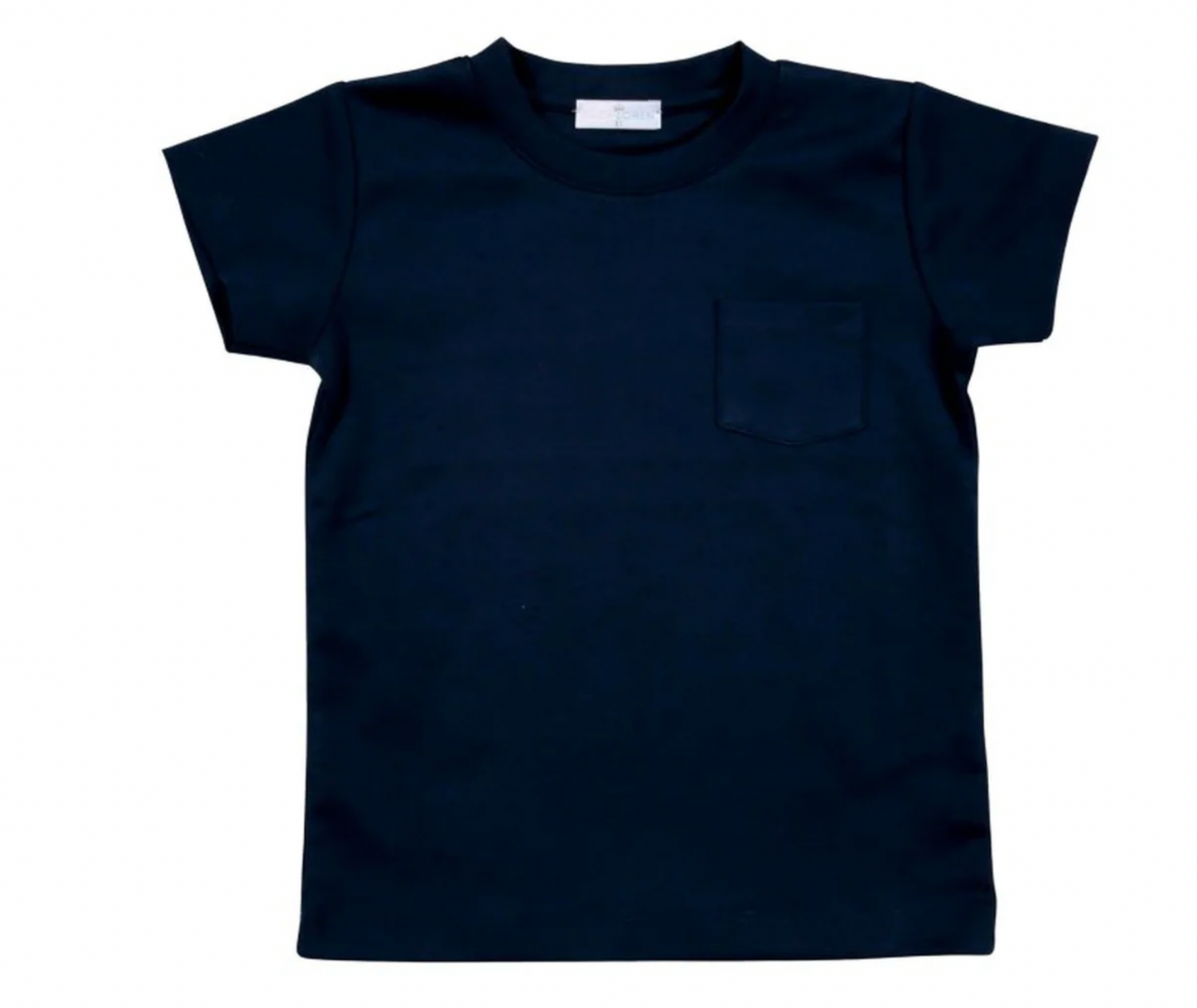 Toddler Boy’s Solid Navy Blue T-Shirt