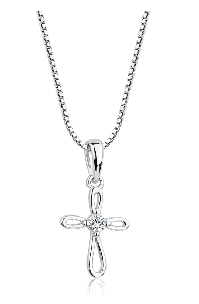 Infinity Cross Necklace