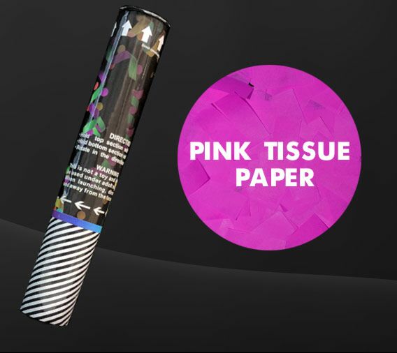 12" Gender Reveal Paper Confetti Cannon