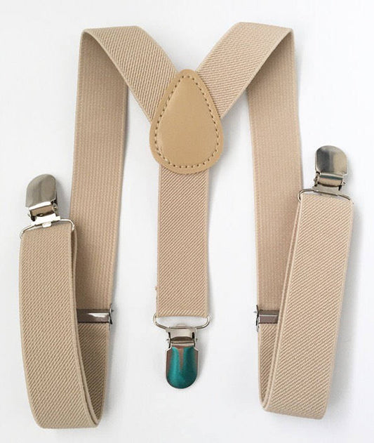 Tan/Khaki Suspenders