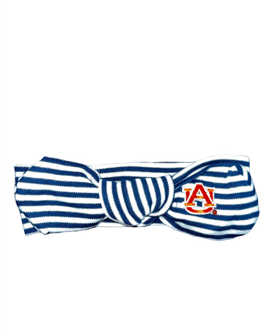 Auburn Striped Headband