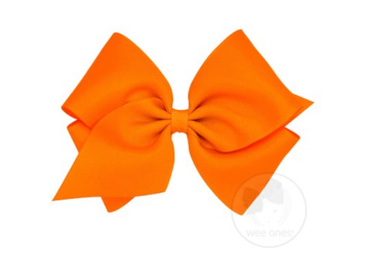 Orange Hair Bows