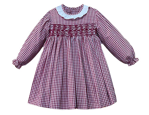Burgundy Ellis Dress