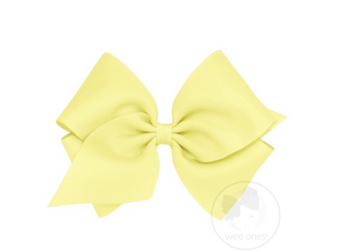 Yellow Grosgrain Bows