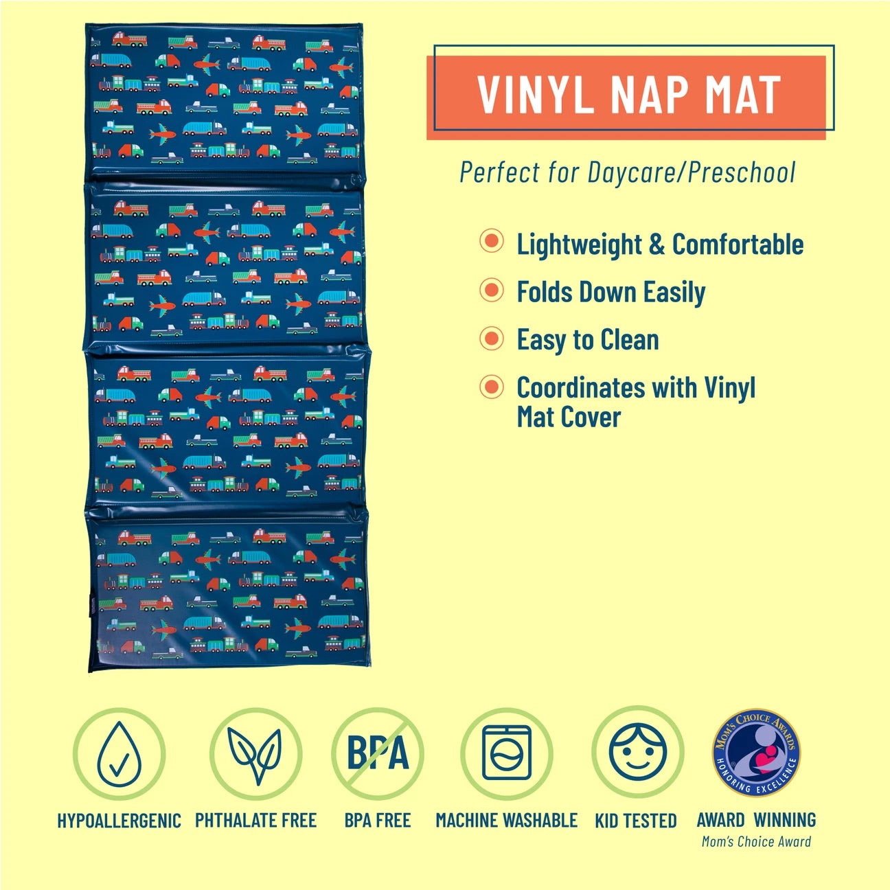 Transportation Vinyl Rest Mat