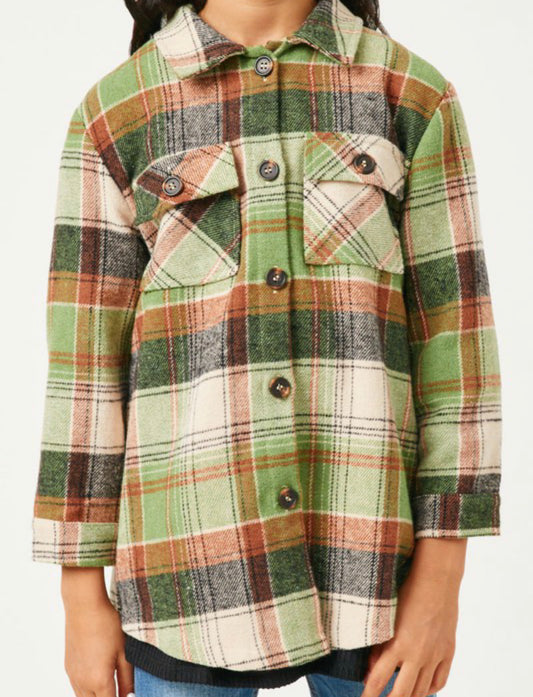 Plaid Button Up Shirt