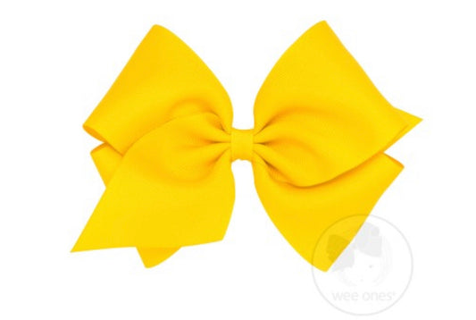 Yellow Hair Bows
