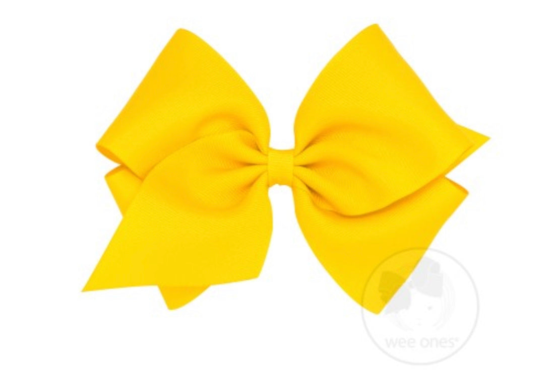 Yellow Grosgrain Bows