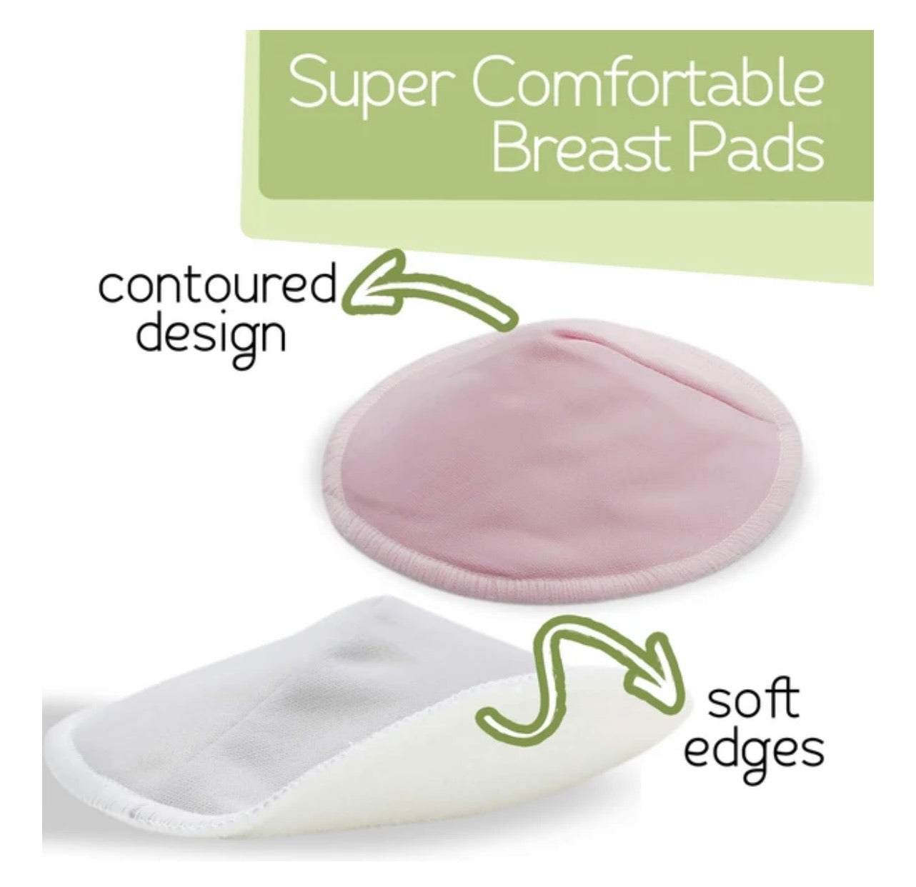 Comfy Nursing Pads with Comfy Contour