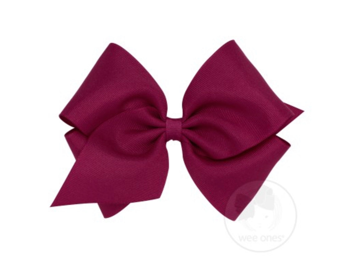 Red Grosgrain Bows