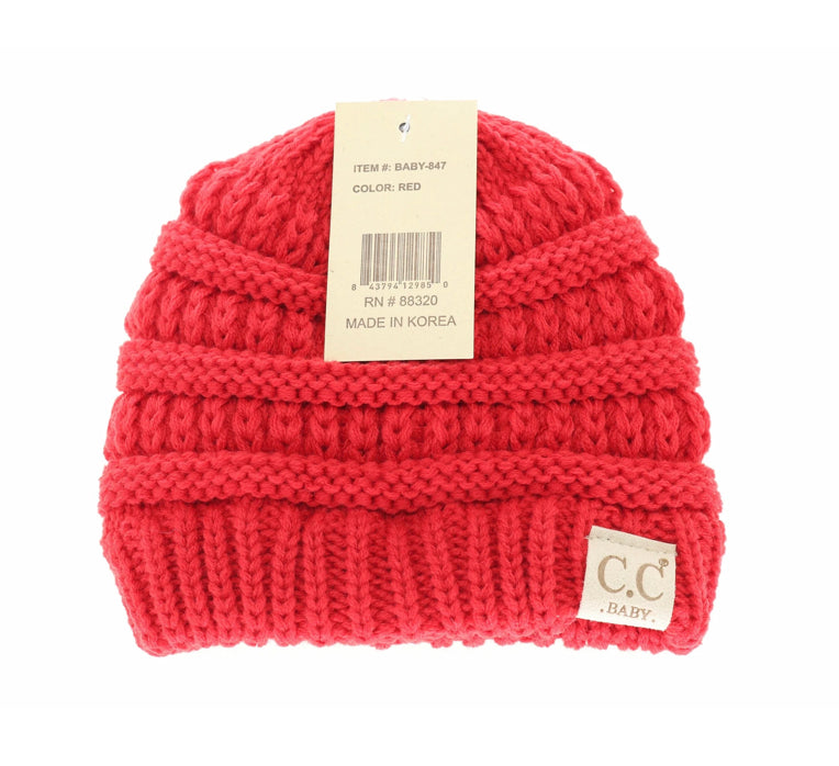 Baby Solid Knit Beanie