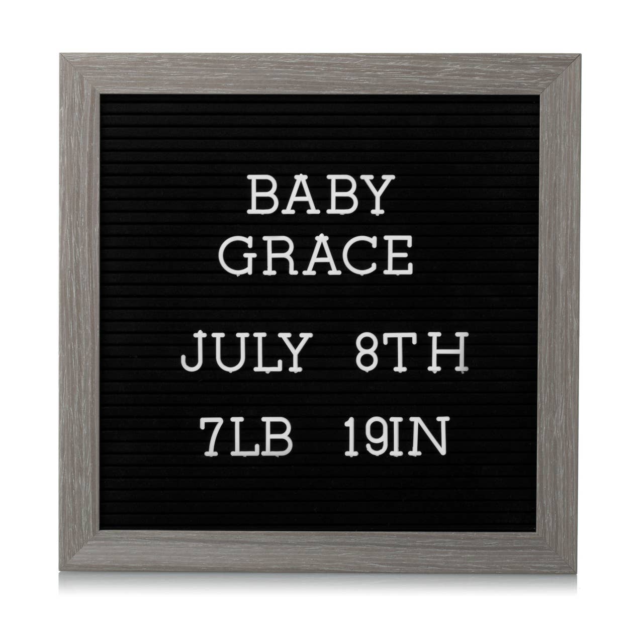 Rustic Wooden Letterboard Set