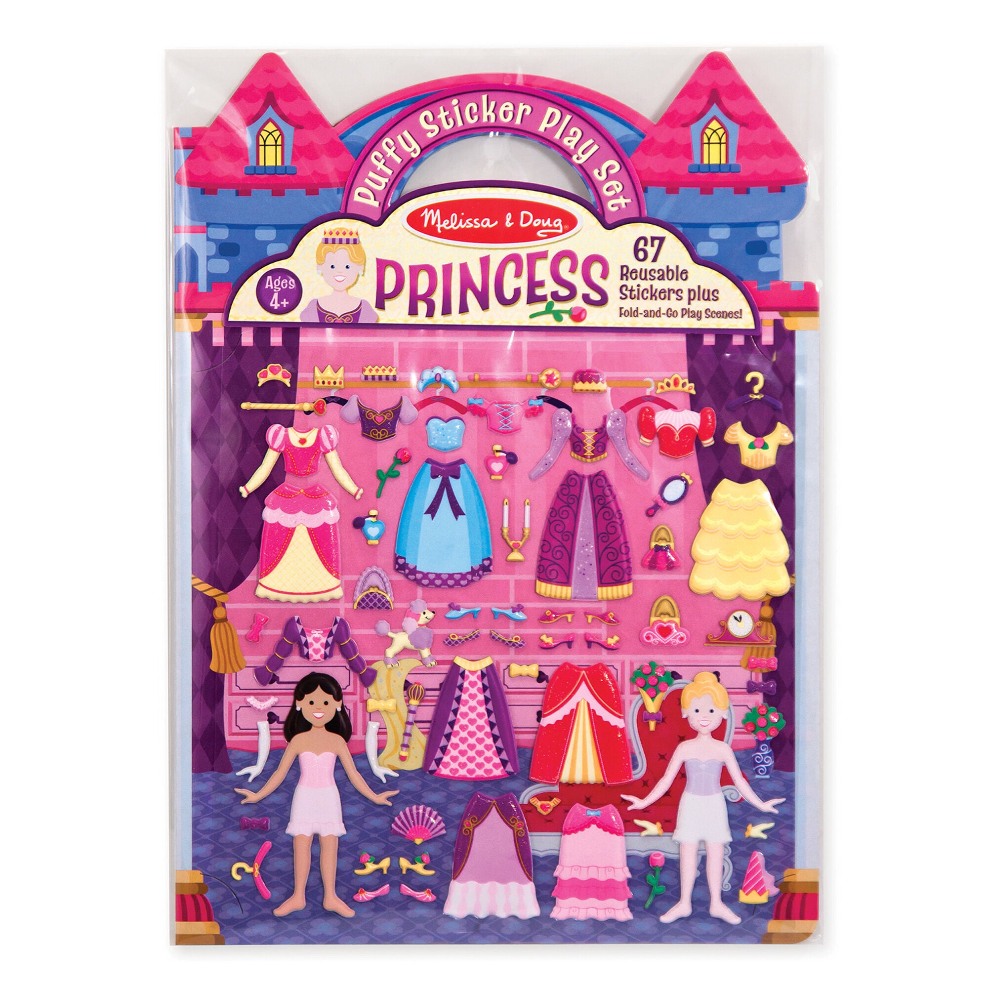 Puffy Stickers Play Set- Princess