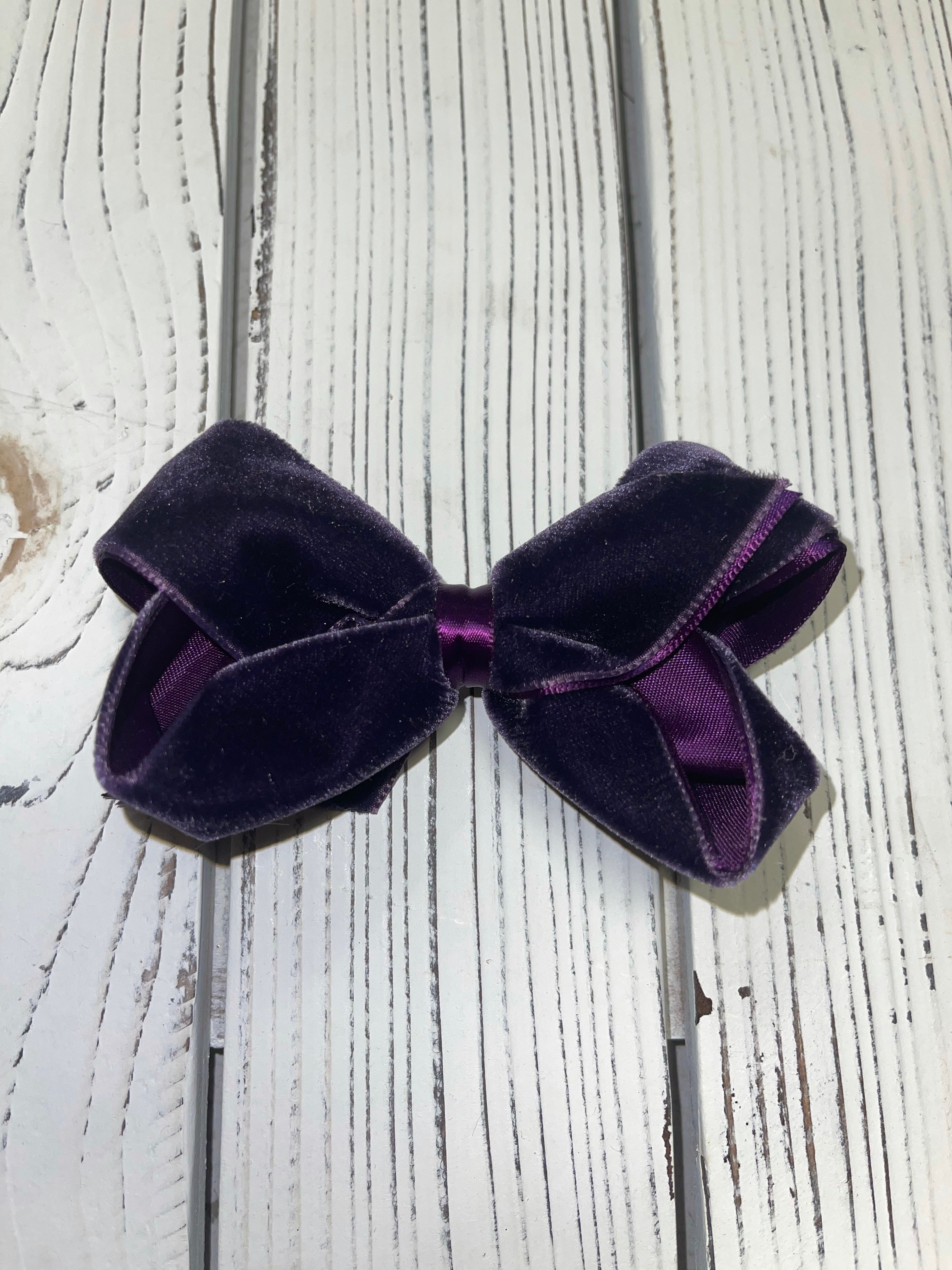 Wee Ones Purple Bows