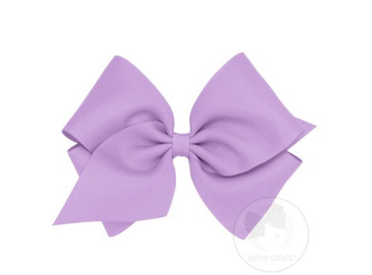 Purple Grosgrain Bows
