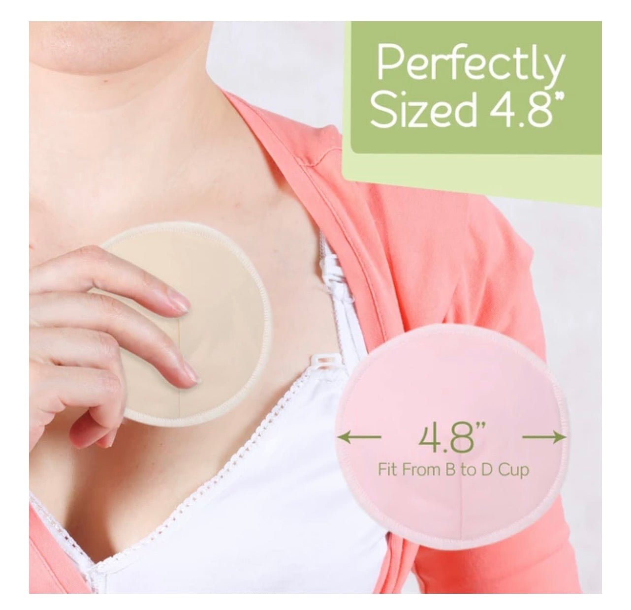 Comfy Nursing Pads with Comfy Contour