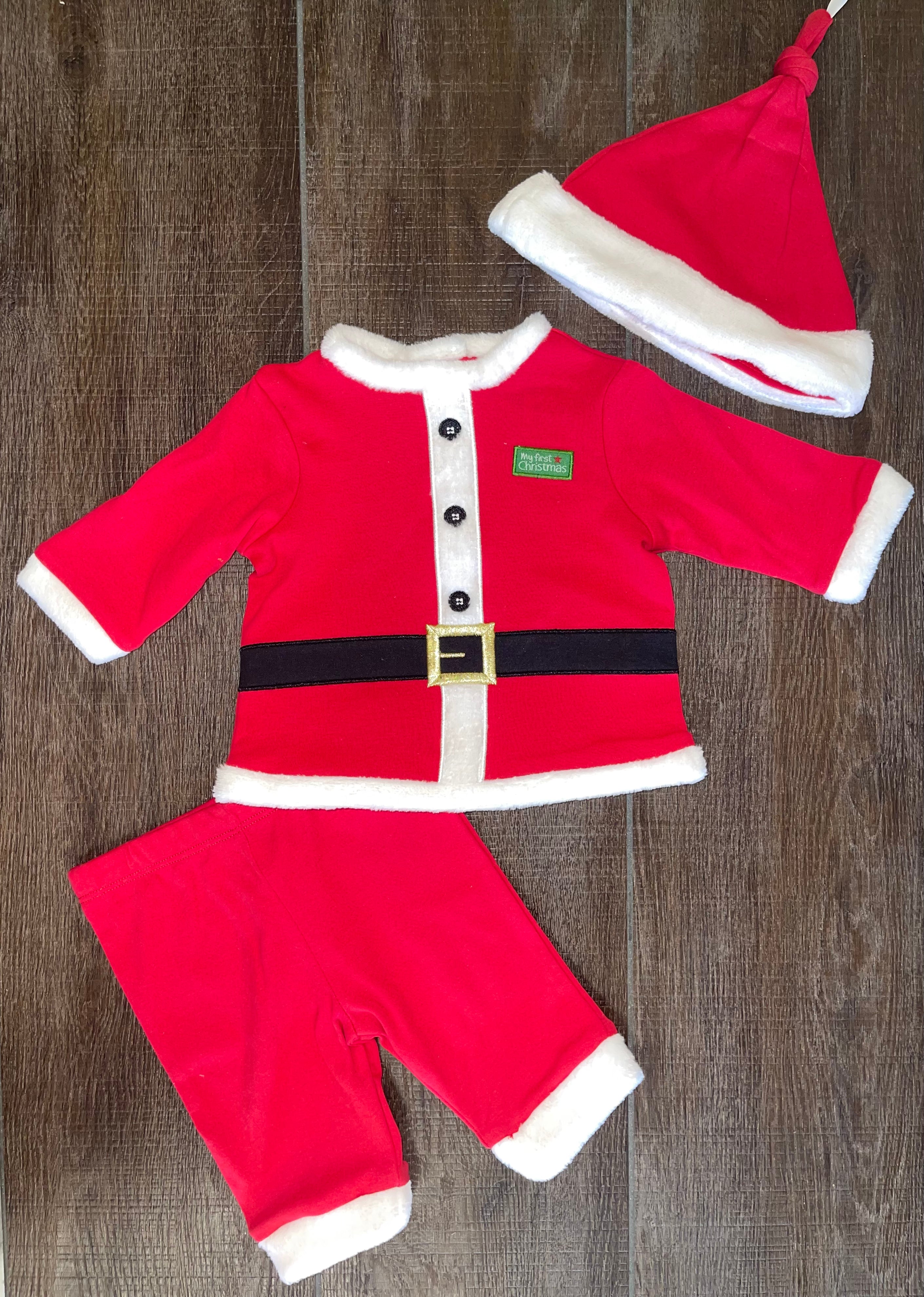 “My First Christmas” Santa Suit